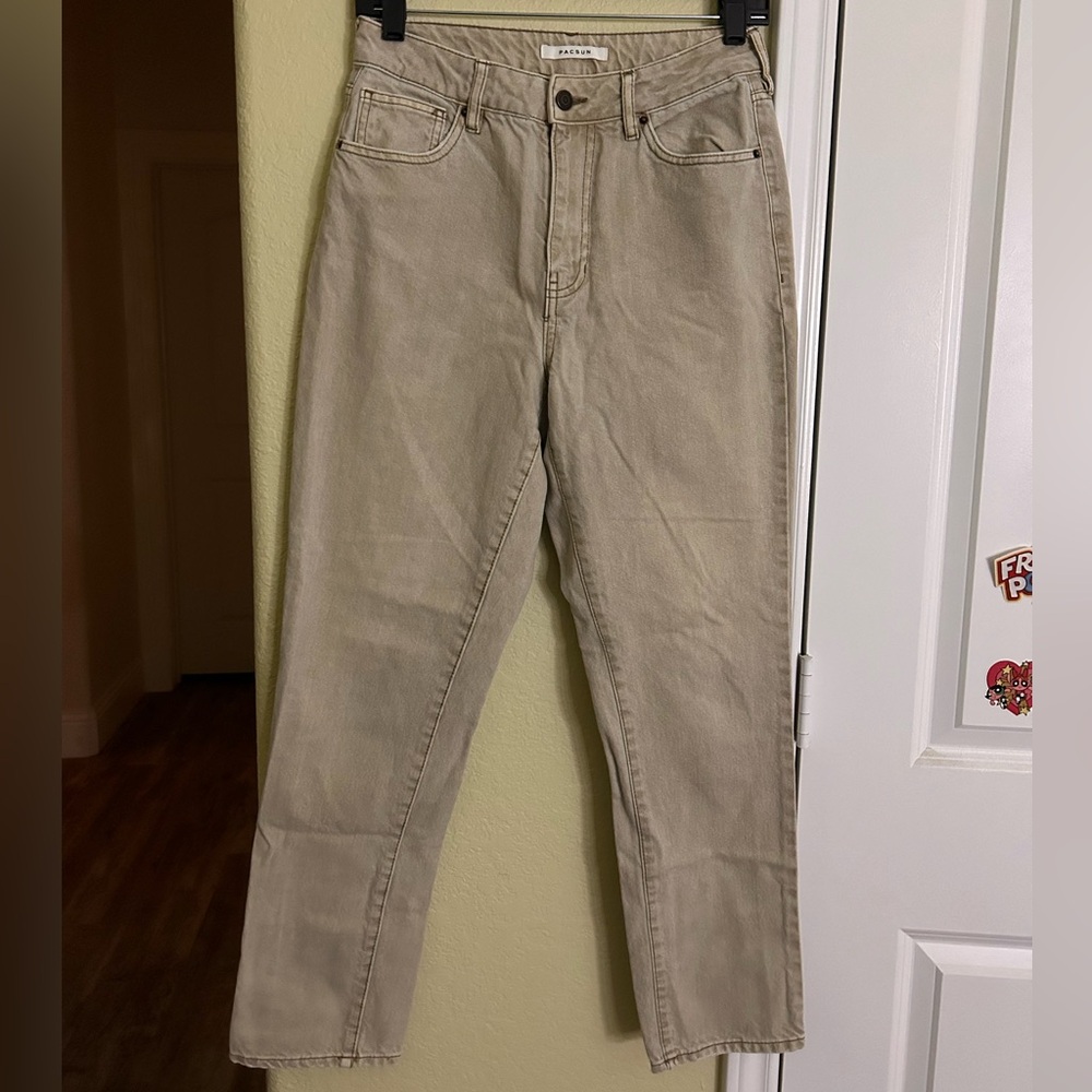 Pacsun Tan Jeans